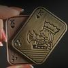 EDC Poker Magnetic Push Card Metal Pushing Plate Mechanical Slider Haptic Coin PPB Anti Stress Reducing Toys Mini Fidget Sensory