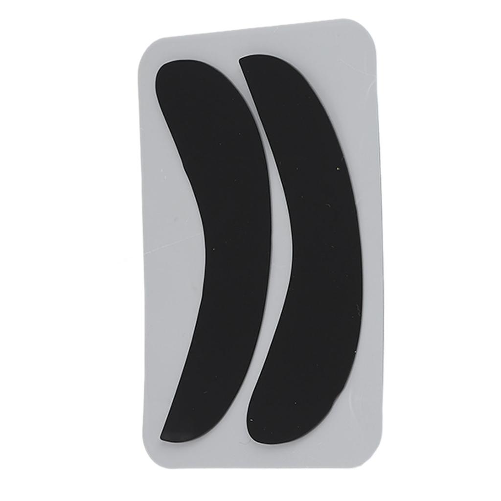 10 Pairs Eyelash Extension Under Eye Pads Half Moon Shaped Reusable Silicone Lash Grafting Eye Pads