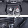 Center Console Gear Shift Organizer Tray Compatible With Jeep Wrangler JL/JLU 2018- 2024 2025 And Jeep Gladiator JT Truck -  2024 2025 Storage Box