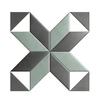 2 Pcs Peel And Stick Wall Tile Self-Adhesive Wall Tiles Waterproof PVC Decorative Tile Stickers for Kitchen Backsplash Bathroom