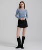 Eilubeu Tencel Layered T-Shirt Aqist002D