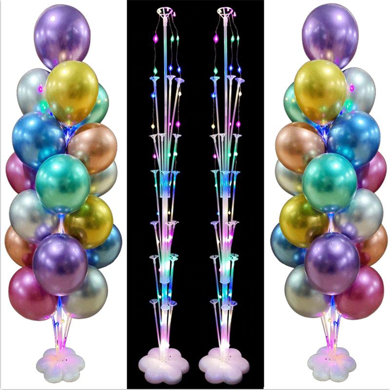 2* 7 In 1 Ballon Säulenbasis Ballonhalter Luftballonständer Hochzeit Party Dekor 2* 7 In 1 Ballon Säulenbasis Ballonhalter Luftballonständer Hochzeit Party Dekor