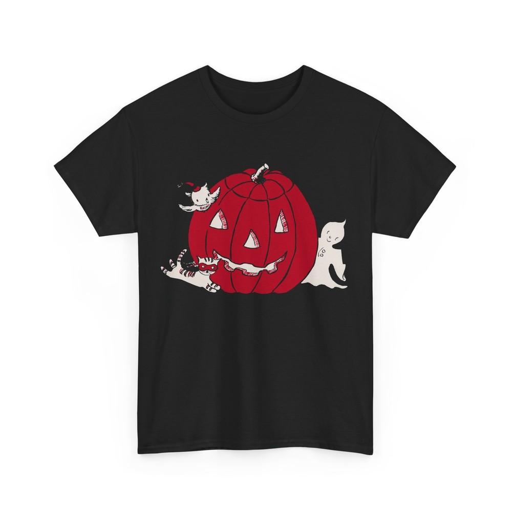 

georgie s halloween 1958 cover illustration reproduction tshirt 4XL