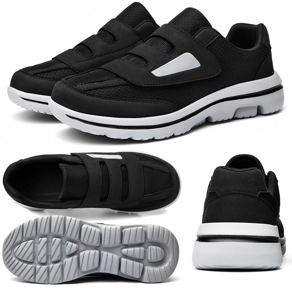 Diabetic Shoes Wide Walking Shoes Non-Slip Slip-On Orthopedic Shoes Lightweight Edema Sneakers for Plantar Fasciitis Wide-Fit