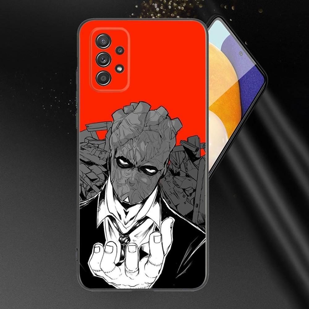 Manga D-Dorohedoro Pouzdro na telefon Pro Samsung Galaxy A13,A21s,A22,A31,A32,A52,A53,A71,A80,A91 Měkký černý kryt na telefon