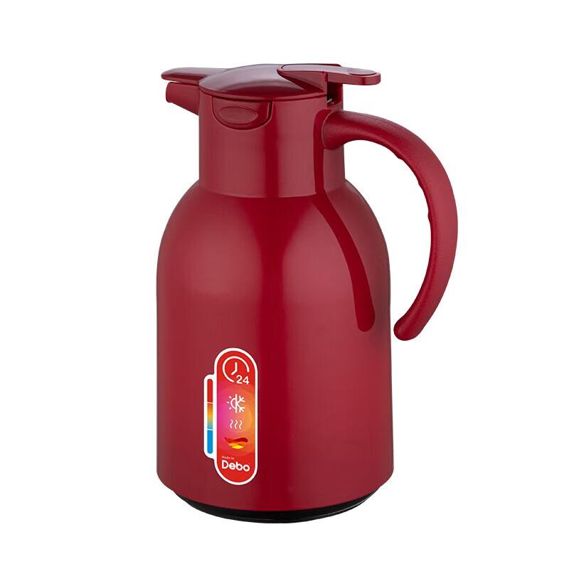 DeBo Villet 1.45L Glass Insulated Thermos Flask