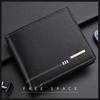 1Pc New Hot Selling PU Leather Men's Wallet Luxury Portable Money Clip Credit Card Holder Purse Business Short Wallet for Men