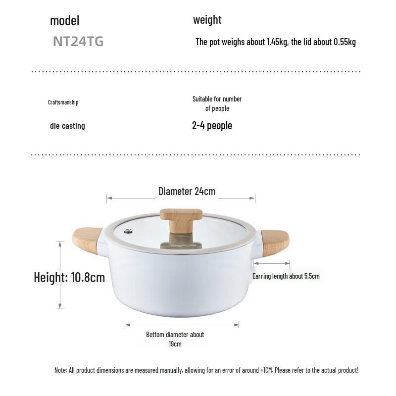Cooker King Non-stick Soup Pot with Lid