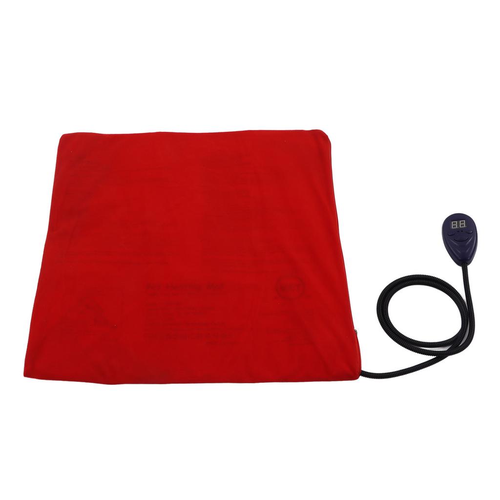 Podgrzewana mata dla zwierząt domowych 7 ustawień temperatury Psy Koty Elektryczna podgrzewana mata z automatycznym wyłączaniem zasilania do domu