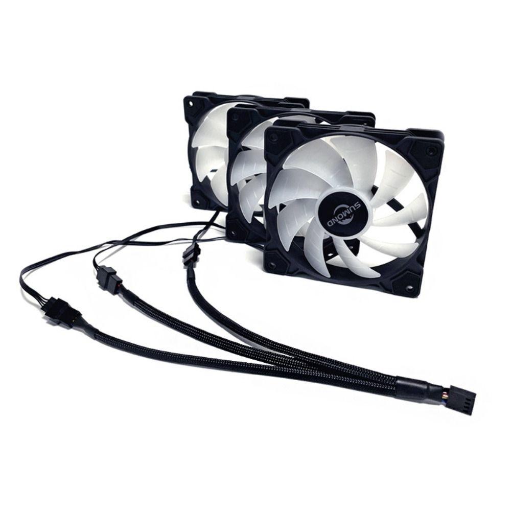 Black Sleeved 4 Pin Pwm Fan Cable Male To Female Pwm Extension Cables Computer Fan