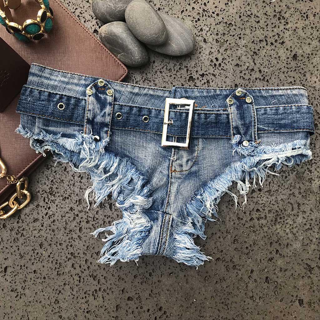 Buy Womens Sexy Mini Pants Low Waist 