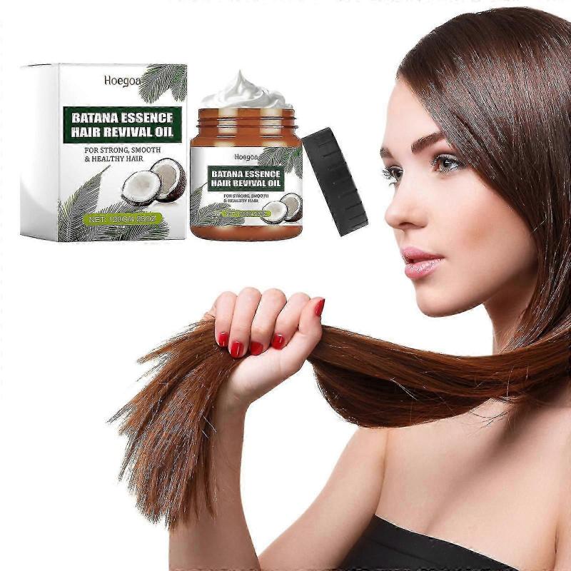 Batana Essence Hair Revival Oil, Batana Oil for Hair Growth, Raw Batana Oil for Hair Growth Promotes Hair Thickness for Men & Women