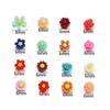 100Pcs/Lot 6-8mm Mixed Resin Flowers Fillings Materials for DIY Epoxy Resin Mold Nail Art Decor Crafts Accessories