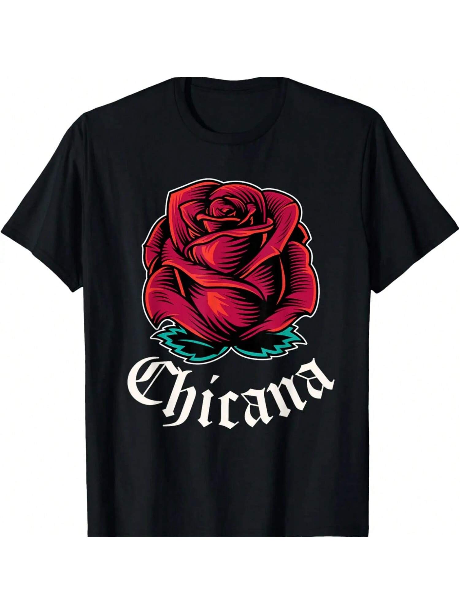 Wounisex Mexican Pride Shirt Rose Girls Latina Power Chicana T-Shirt S разноцветный
