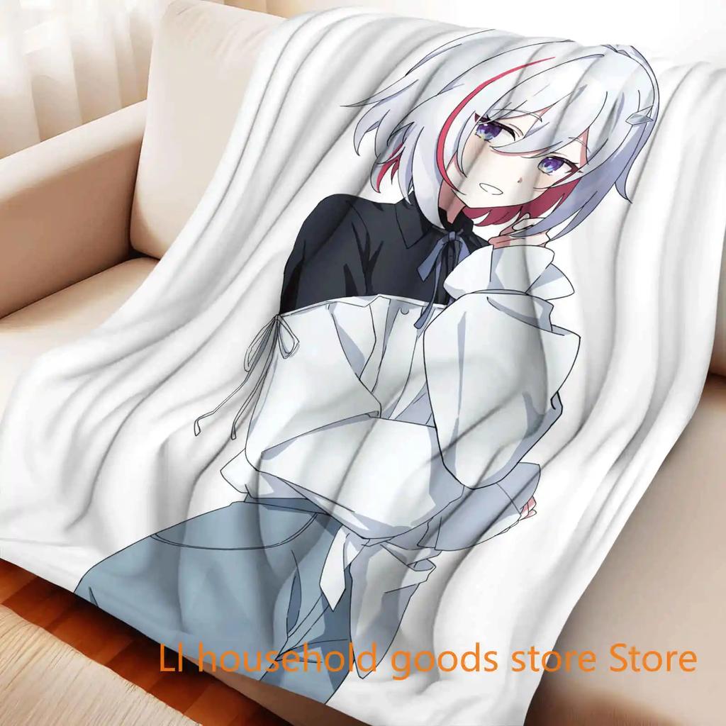 UltraSoft DoubleSided Flannel Fleece Throw Blanket  Kawaii Anime Design  Warm  Cozy for Kids  Adults  Home Textile
