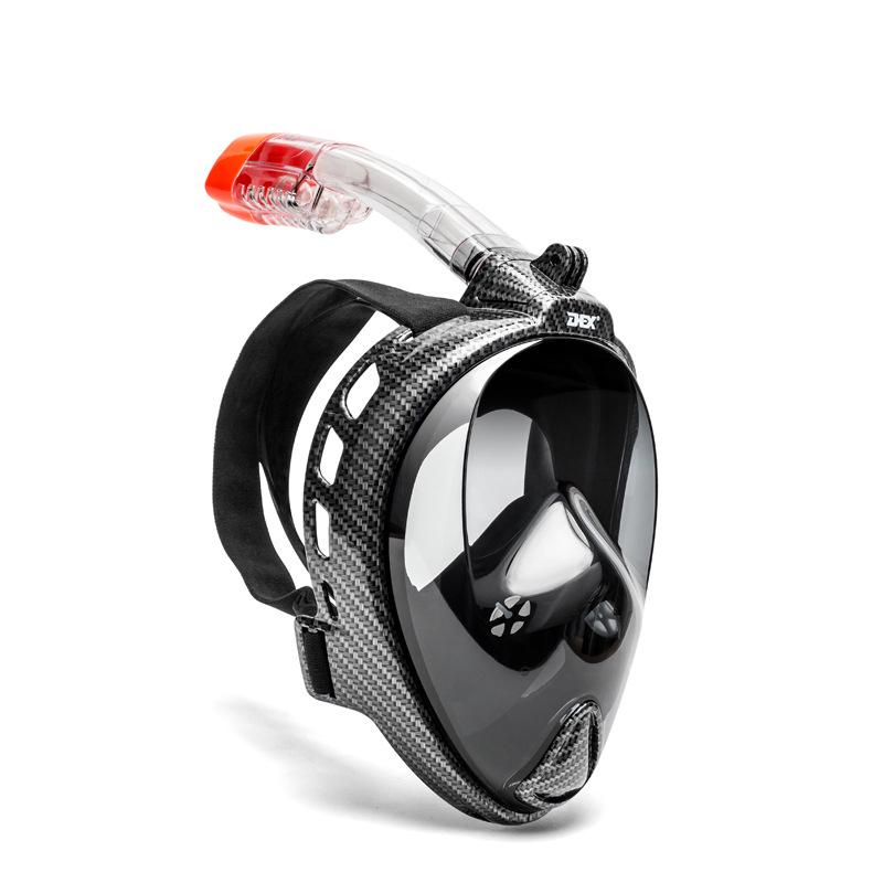 Shuaipu Full Dry Anti-Fog Snorkeling and Diving Mask with 180° Panoramic View