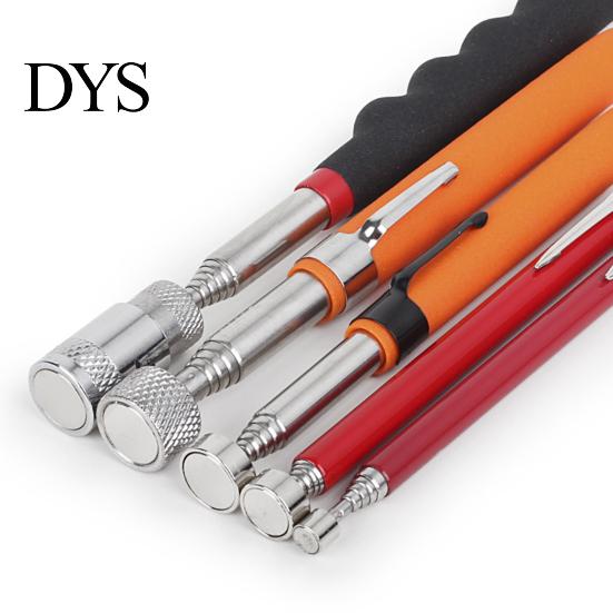 Magnetic Pickup Tool Pen Ergonomic Handle Strong Suction Reusable Convenient Wide Application Extendable Stick Stainless-Steel Telescoping Magnet Rod