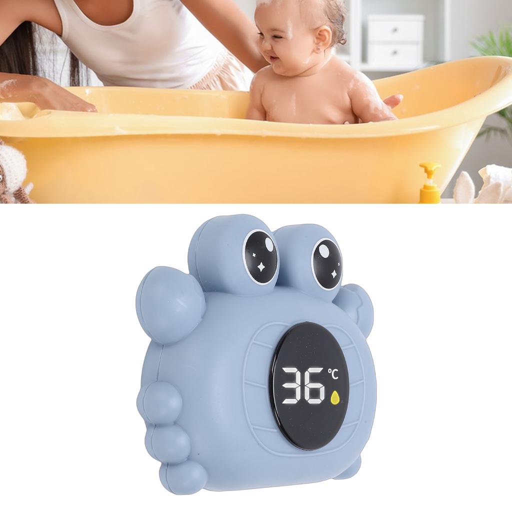 Bath Thermometer Auto Power Off IP67 Water Proof Bathtub Thermometer with Accurate Readings Alerts for Swimming Pool