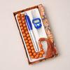 3pcs/box 33 Beads Prayer Beads 3-Piece Set Handheld Bracelet Prayer Gift Box Finger Calculator Hajj Umrah Gift Set
