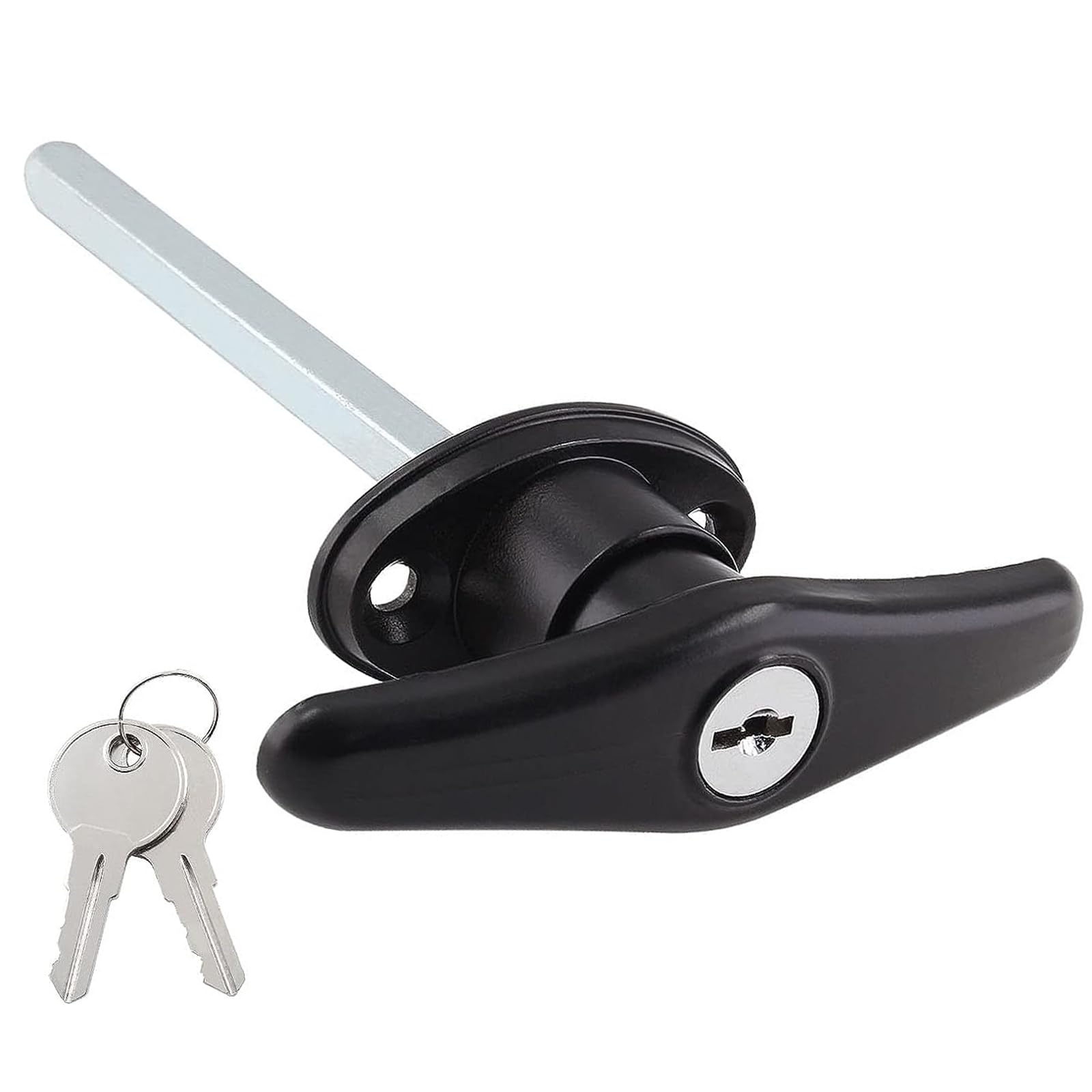 

Qjaiune Замок для кунга пикапа Т-образная ручка 1 шт. Замок для кунга кемпера Замок для крышки кемпера