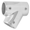 60 Degree Tee Left 3 Way Boat Handrail Fitting Marine Yacht Hand Pipe Connector MJS015‑00525mm