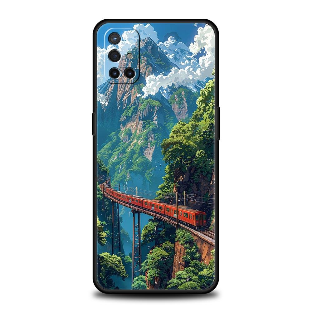 Landscape Japan Series Scenery Case For OnePlus 13 12 11 10 9 8 7T Pro 13R 12R 10R 9RT 8T Nord N200 N30 2T CE 2 3 5G Lite Cover