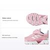 Breeze Serie Bequeme Rutschfeste Stoßdämpfende Langlebige Low-Top Kinder Laufschuhe Kinder Laufschuhe Rosa Grau GZ4024