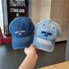 Embroidered Baseball Hat Spring and Autumn Hat for Women Casual Versatile Denim Duck Tongue Hat for Men