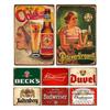 Bier Metall Poster Schilder Alkohol Vintage Dekoration Schilder Für Wand Bar Pub Club Küche Schlafzimmer Retro Plakette Heimdeko 20x30cm