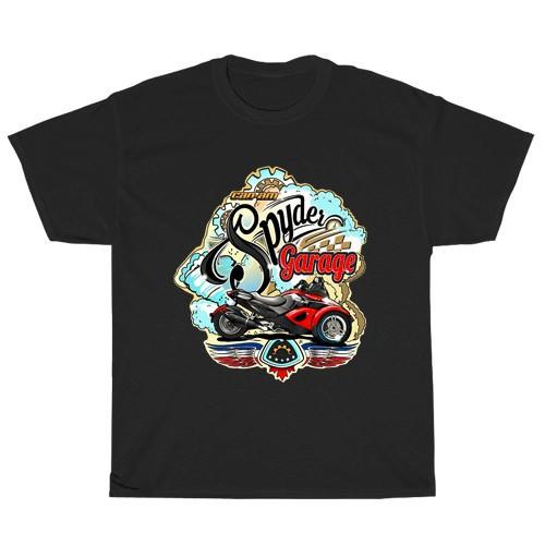 

Can Am Spyder Essential Logo American Men#039;s TShirt Funny Size S to 5XL Unisex T-Shirt XXXL