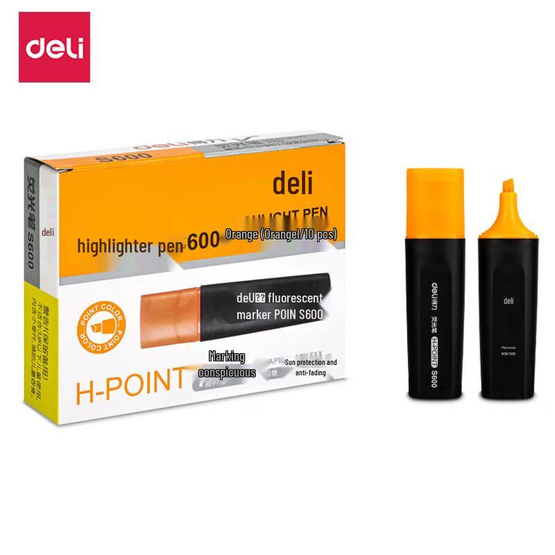 Deli Fluorescent Highlighter Pen