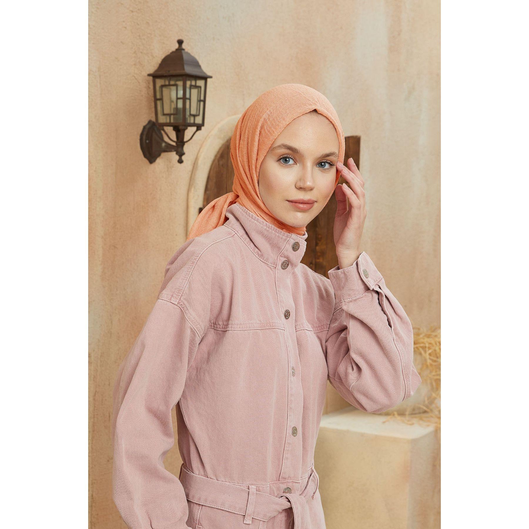 

Креп Хіджаб Корал STD кораловий