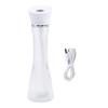 Small Desktop Humidifier 250ml Quiet Clear USB Portable Slim Cool Mist Humidifier for Indoor Office Car White