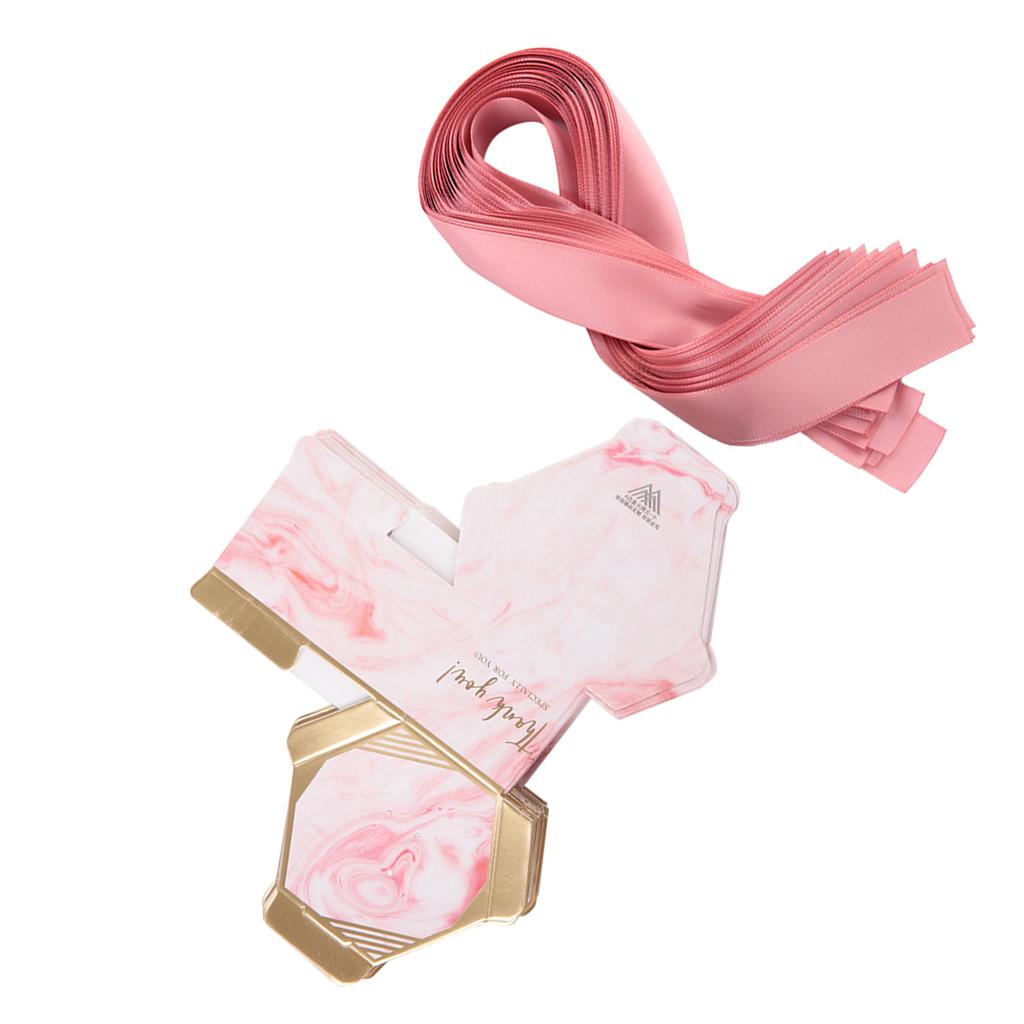 30 Pcs Candy Box Paper Gift Boxes Wedding Party Favors Ribbon
