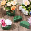 Green Round Floral Foam Blocks, Wet & Dry Florist Bricks for Fresh & Artificial Flowers, DIY Wedding Birthday Party Flower Decoration