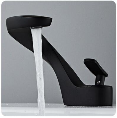 

Bathroom Sink Faucet Single Lever Hot and Cold Single Lever Basin Water Mixer Tap Bathroom Brass White Brush Gold Mixer чёрный