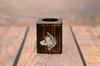 Shiba Inu, Japanese Small Size Dog – Wooden candle holder with a dog, a unique souvenir after losing a dog | Art-Dog