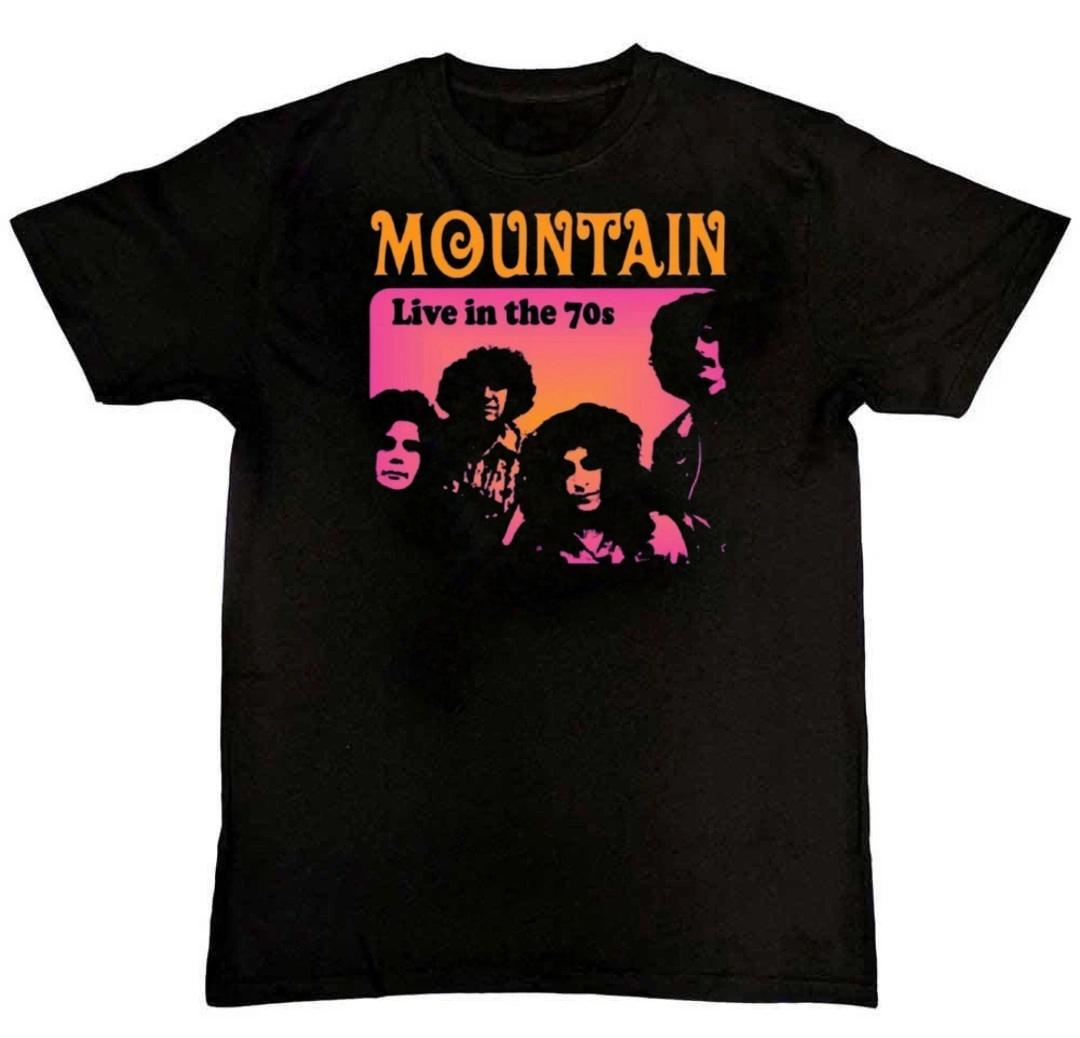 Mountain Band Graphic Print Mens T-Shirt S-4XL XXXXL