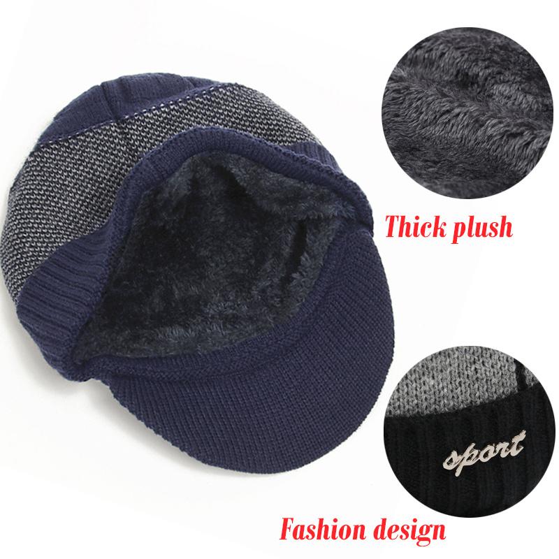 Winter Hats Skullies Beanies Hat Men Winter Beanies for Women Caps Balaclava Mask Gorras Bonnet Knitted Hat