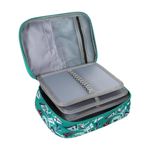 Großes farbiges Stifteetui mit 72 Fächern, Tragbares Stifteetui mit Halter, Verschleißfest, Multifunktionaler Stiftehalter, Stifteetui, Schreibwaren S