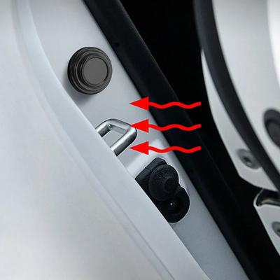 Car Side Door Anti-collision Silicone Pad Self-adhesive Sticker Closing Soundproof Silent Buffer Gasket Car Accessories