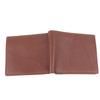 Bifold Wallet Pocket Wallet Light Brown Leather Multiple Slots Card Wallet for Men Adults Travel Daily