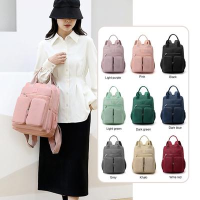 Νέο καλής ποιότητας γυναικείο σακίδιο πλάτης Ανθεκτικό στη φθορά Φορητό νάιλον σακίδιο πλάτης ώμου