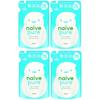 [Bulk Purchase] [Additive-Free] Naive Pure Foaming Body Soap (Baby-Friendly) Refill 450mL X 4
