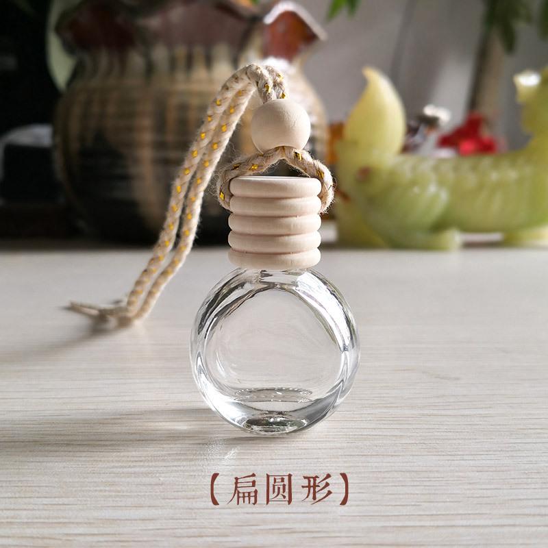 Glass Bottles Car Air Freshener Hanging Perfume Pendant Bottle Auto Essential Oils Perfume Bottle Diffuser Automobiles Ornaments