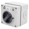 Outdoor Waterproof Switch Socket Rotary OnOff Dustproof Isolation Buttons Indicators 250V(1P 32A )