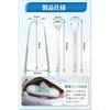 Luballter Stainless Steel Tongue Cleaner 3pcs with Storage Case