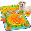 Dog Foraging Sniffing Mat: Puppy Puzzle & Slow Feeding Blanket Toy for Treasure Hunt