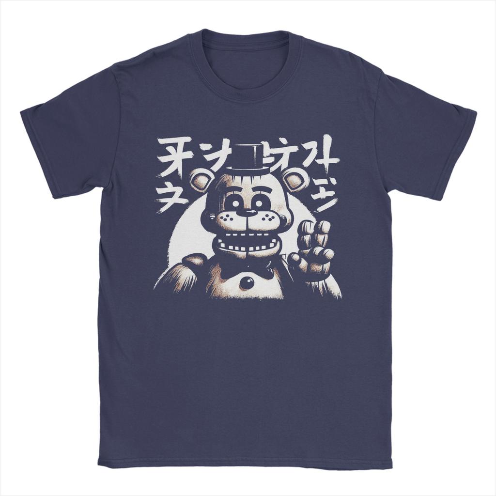 Vintage Fnaf Japan Springtrap Five Nights At Freddys Tshirt Unisex Round Neck Cotton T Shirt Short Sleeve Tee Shirt Gift Tops