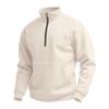 Men's High Neck Waffle Zip Sweatshirt - 2025 Autumn Edition